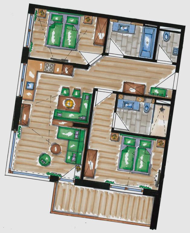 Valentin Design Apartments 索尔登 外观 照片