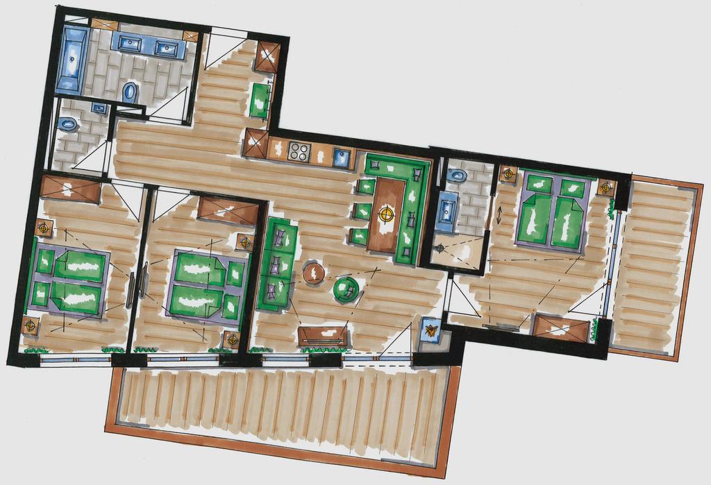 Valentin Design Apartments 索尔登 外观 照片