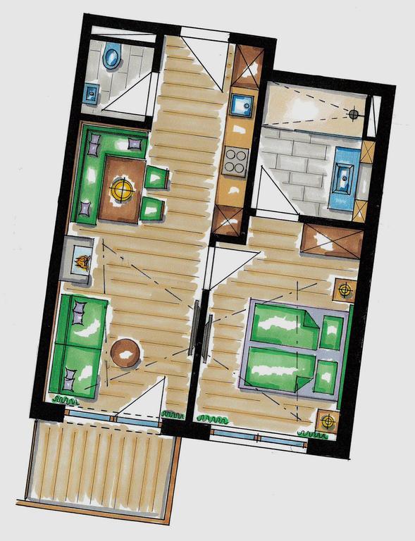 Valentin Design Apartments 索尔登 外观 照片